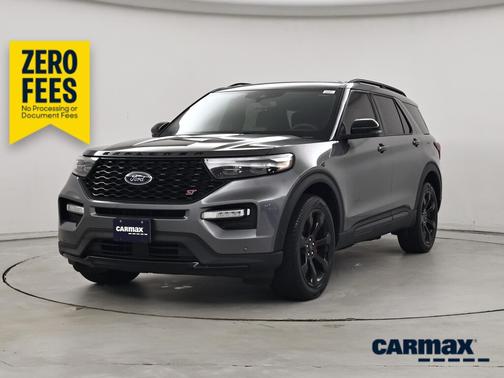 Gray 2023 Ford Explorer ST