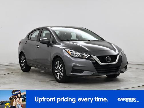 Gray 2021 Nissan Versa SV