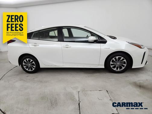 White 2019 Toyota Prius Limited