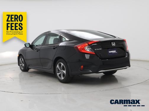Black 2020 Honda Civic LX
