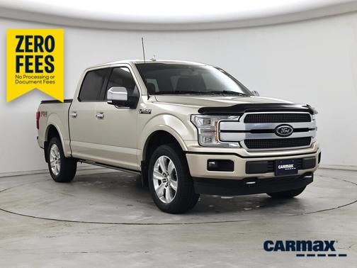 Tan 2018 Ford F-150 Platinum