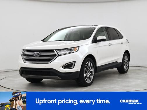 White 2016 Ford Edge Titanium