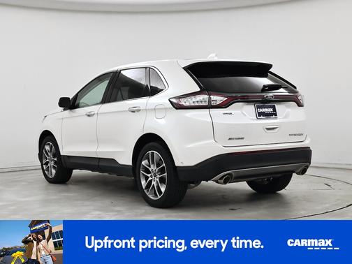 White 2016 Ford Edge Titanium