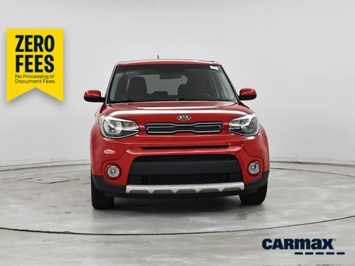 Red 2018 Kia Soul +