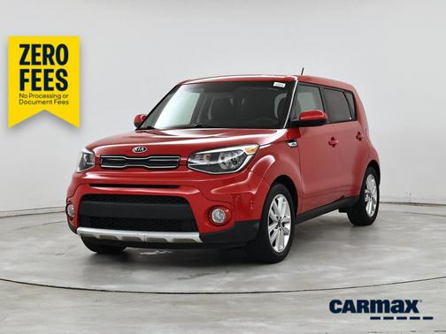 Red 2018 Kia Soul +