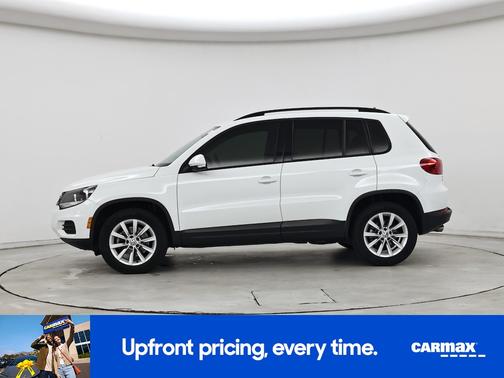 White 2017 Volkswagen Tiguan S