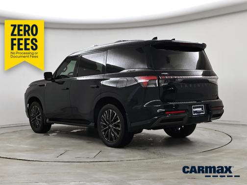 Black 2025 INFINITI QX80 Autograph