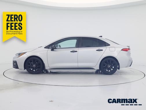 Silver 2022 Toyota Corolla SE Night Shade