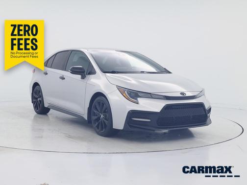 Silver 2022 Toyota Corolla SE Night Shade
