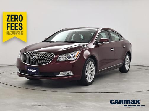 Burgundy 2015 Buick LaCrosse Leather