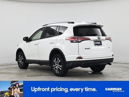 White 2017 Toyota RAV4 LE