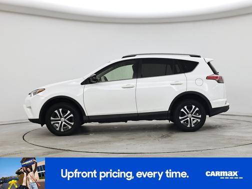 White 2017 Toyota RAV4 LE