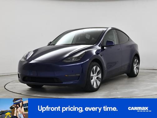 Blue 2023 Tesla Model Y Long Range