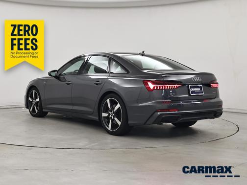 Gray 2021 Audi A6 Premium Plus