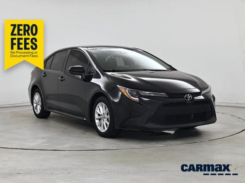 Black 2022 Toyota Corolla LE
