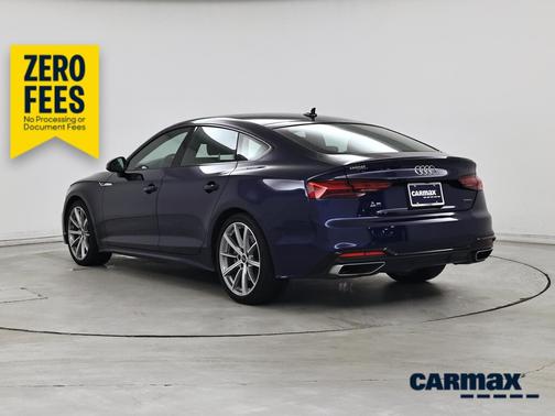 Blue 2025 Audi A5 Sportback S-Line Premium