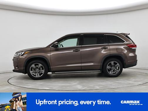 Brown 2018 Toyota Highlander Limited Platinum