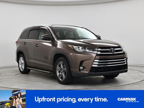 Brown 2018 Toyota Highlander Limited Platinum