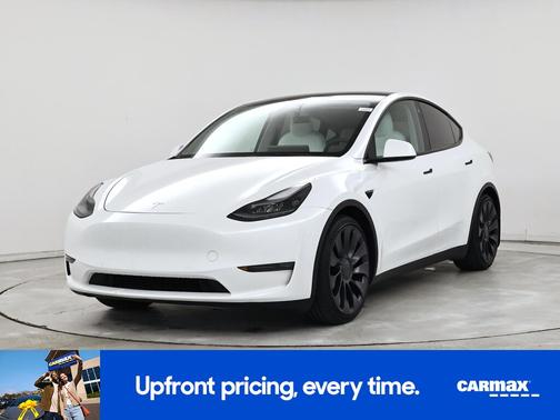 White 2022 Tesla Model Y Performance