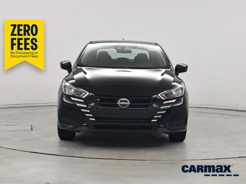 Black 2024 Nissan Versa S