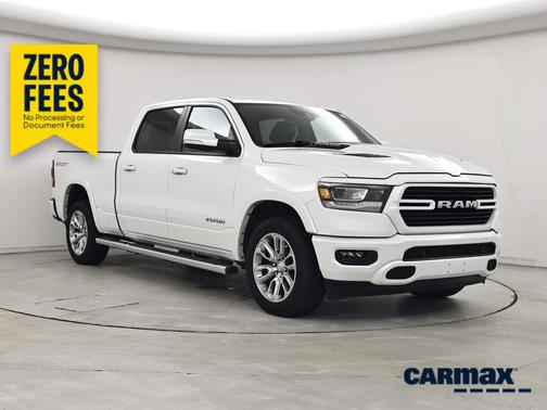 White 2022 RAM 1500 Laramie