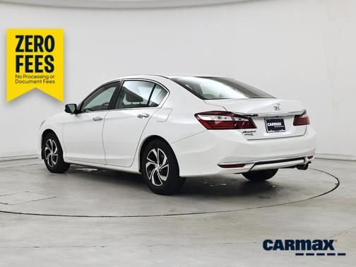 White 2017 Honda Accord LX