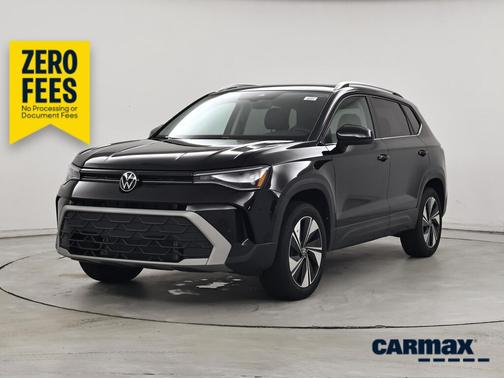 Black 2025 Volkswagen Taos SE