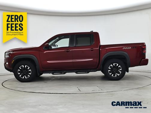 Red 2022 Nissan Frontier PRO-4X