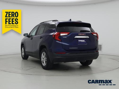 Blue 2023 GMC Terrain SLE