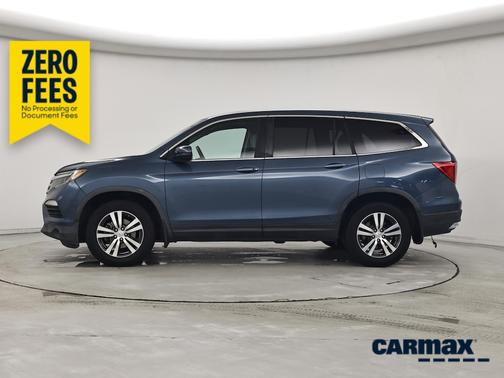 Blue 2017 Honda Pilot EX-L