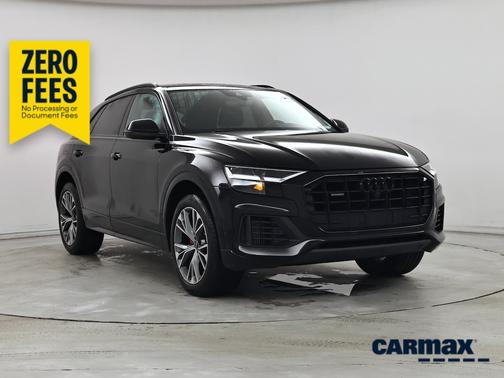 Black 2021 Audi Q8 Premium
