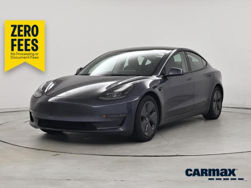 Gray 2023 Tesla Model 3