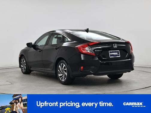 Black 2018 Honda Civic EX