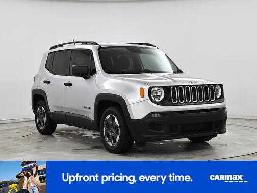 Silver 2017 Jeep Renegade Sport
