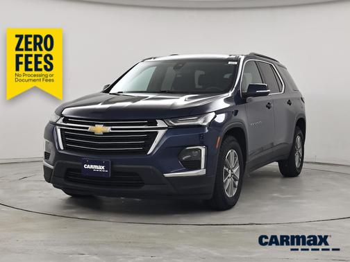 Blue 2023 Chevrolet Traverse LT Cloth