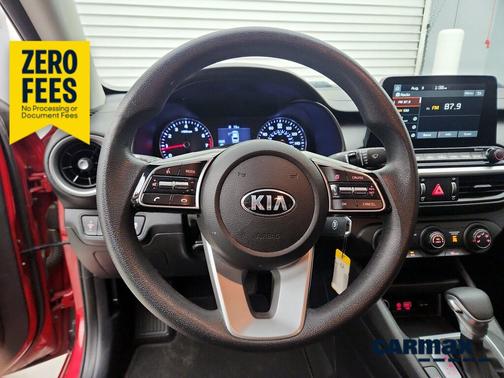 Red 2021 Kia Forte LXS