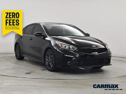 Black 2021 Kia Forte GT-Line