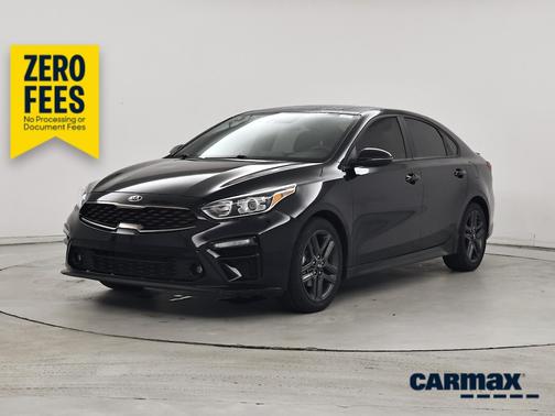 Black 2021 Kia Forte GT-Line