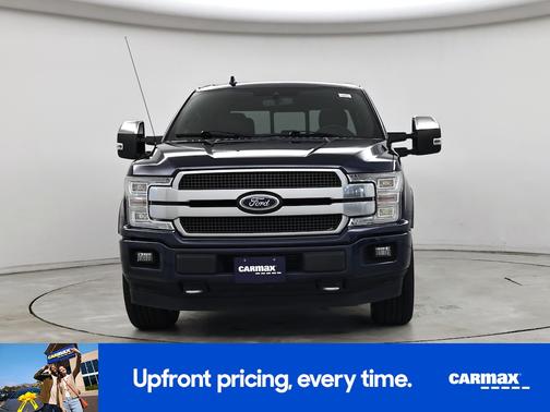 Blue 2018 Ford F-150 Platinum