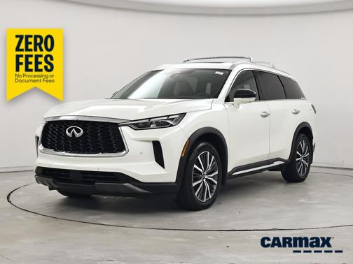 White 2023 INFINITI QX60 Sensory