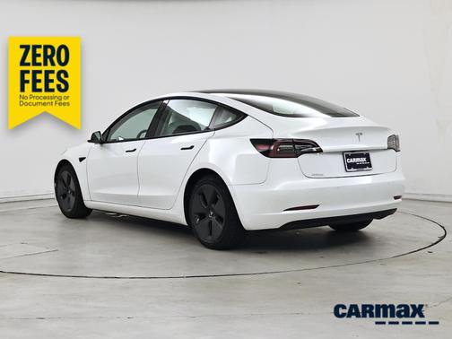 White 2021 Tesla Model 3 Standard Range Plus