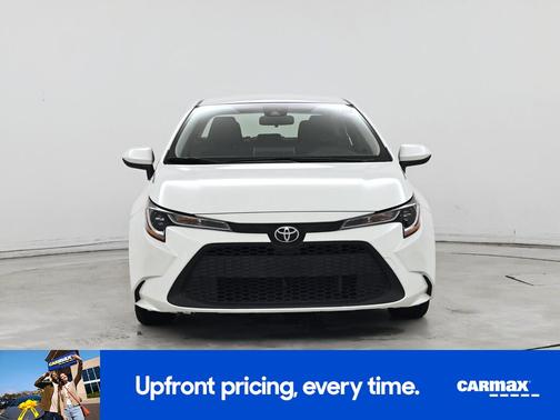 White 2021 Toyota Corolla LE