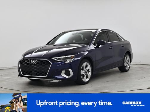 Blue 2023 Audi A3 Premium