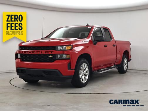 Red 2020 Chevrolet Silverado 1500 Custom