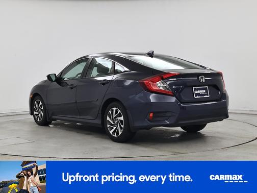 Blue 2018 Honda Civic EX
