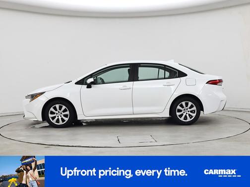 White 2020 Toyota Corolla LE