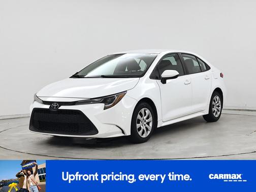 White 2020 Toyota Corolla LE