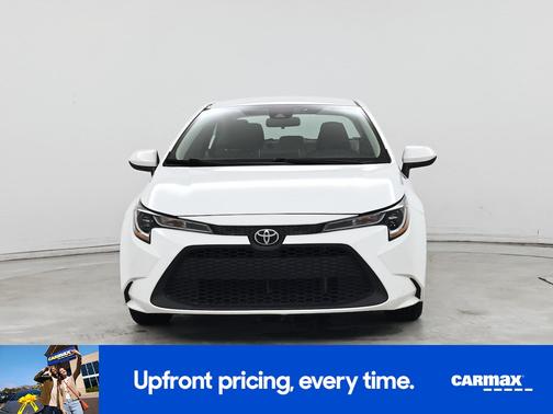 White 2020 Toyota Corolla LE