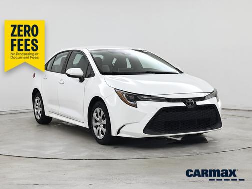 White 2020 Toyota Corolla LE
