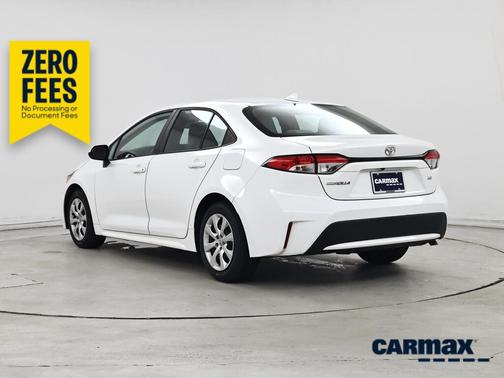 White 2020 Toyota Corolla LE